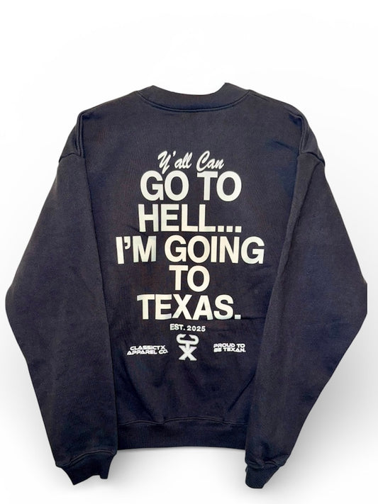 "Texas Bound" Crewneck
